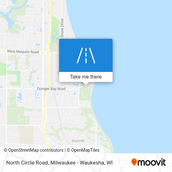 North Circle Road map