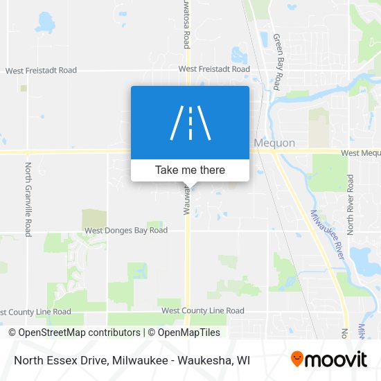 North Essex Drive map
