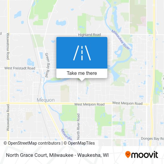 North Grace Court map