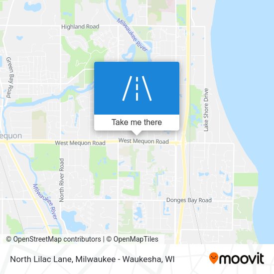 Mapa de North Lilac Lane