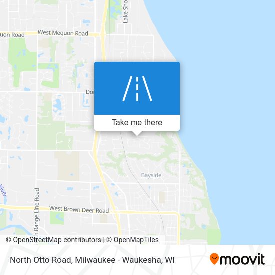 North Otto Road map