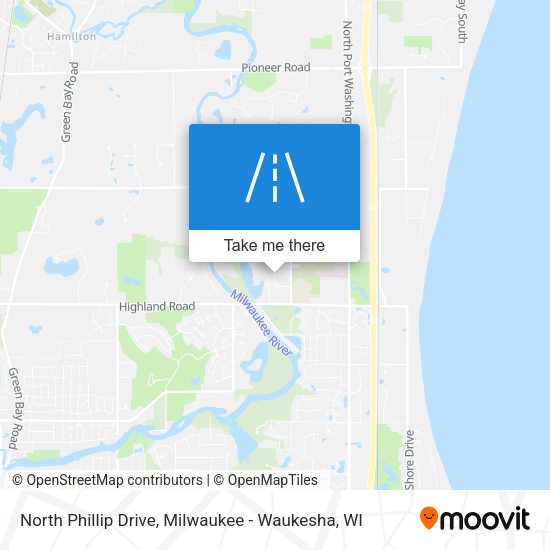 Mapa de North Phillip Drive