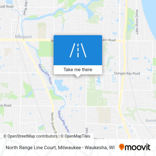 North Range Line Court map