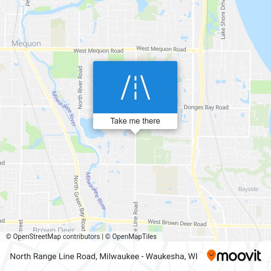 Mapa de North Range Line Road