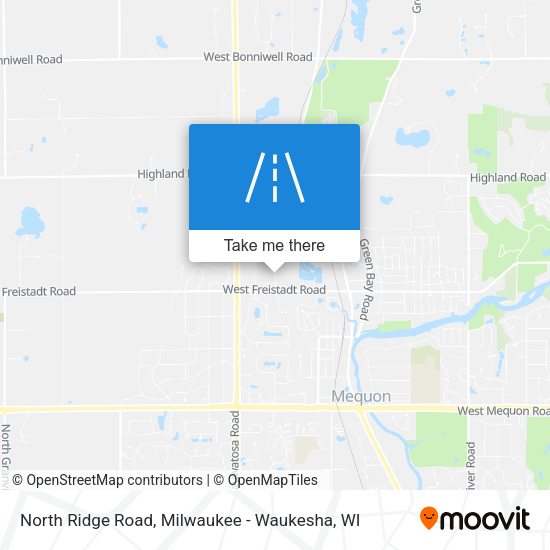 Mapa de North Ridge Road