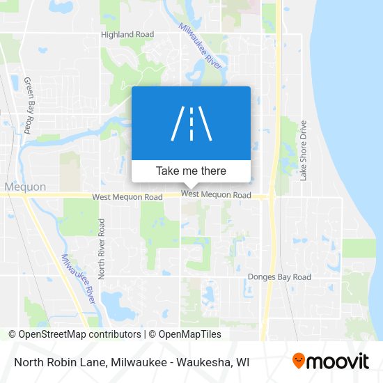 Mapa de North Robin Lane