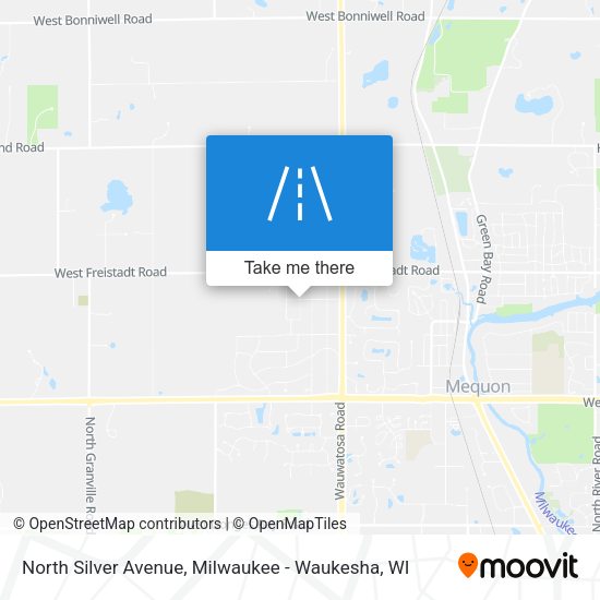 Mapa de North Silver Avenue