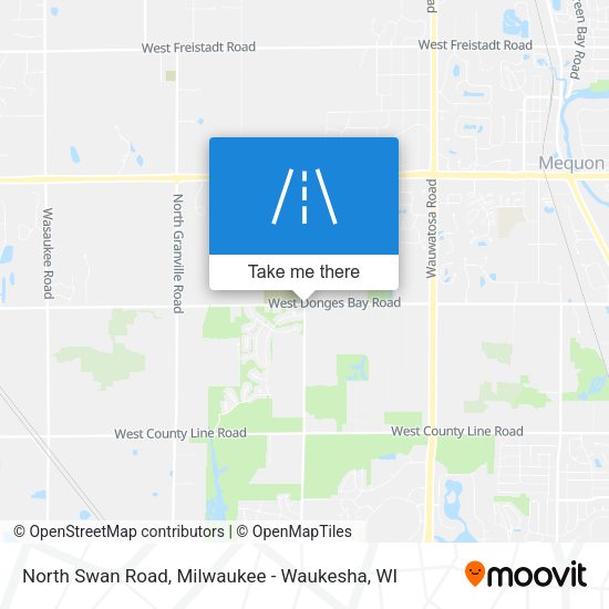 Mapa de North Swan Road