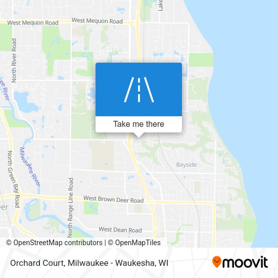 Orchard Court map