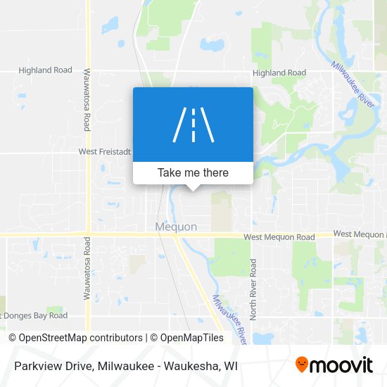 Parkview Drive map