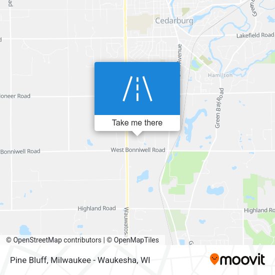 Mapa de Pine Bluff