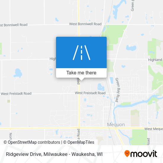 Ridgeview Drive map