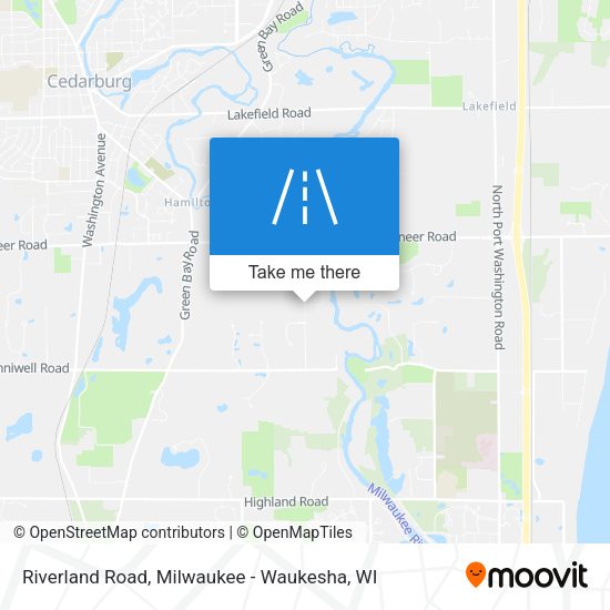 Riverland Road map