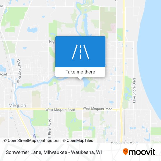 Mapa de Schwemer Lane