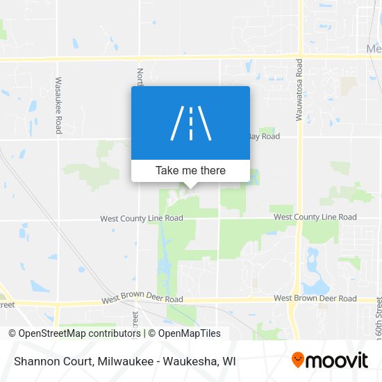Shannon Court map