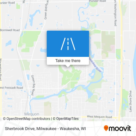 Mapa de Sherbrook Drive
