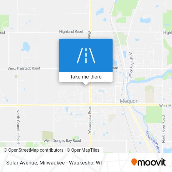 Mapa de Solar Avenue
