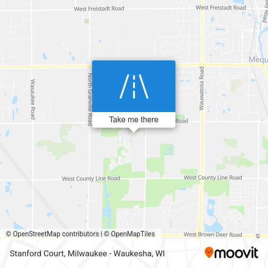 Stanford Court map