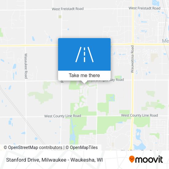 Mapa de Stanford Drive