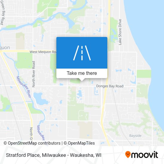 Stratford Place map