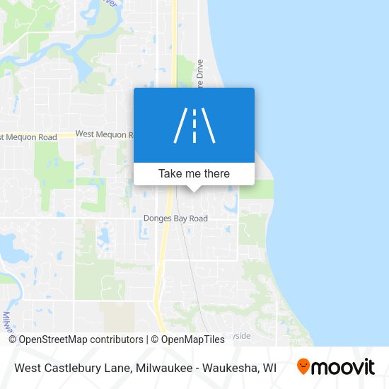 Mapa de West Castlebury Lane