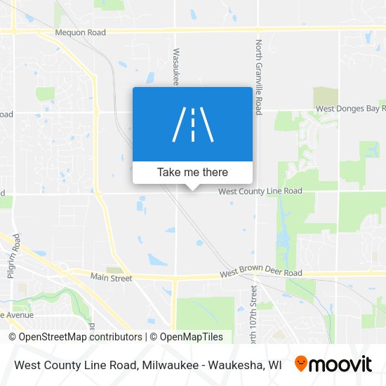 Mapa de West County Line Road