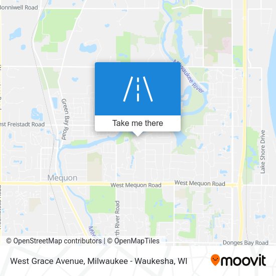 Mapa de West Grace Avenue