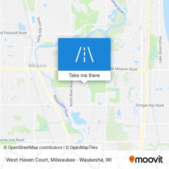 West Haven Court map