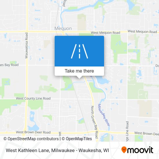 West Kathleen Lane map