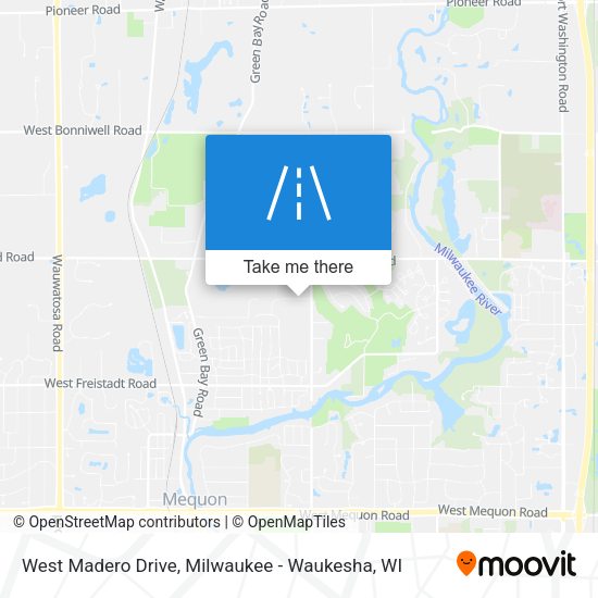 Mapa de West Madero Drive