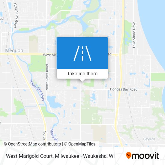 West Marigold Court map