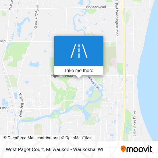 West Paget Court map