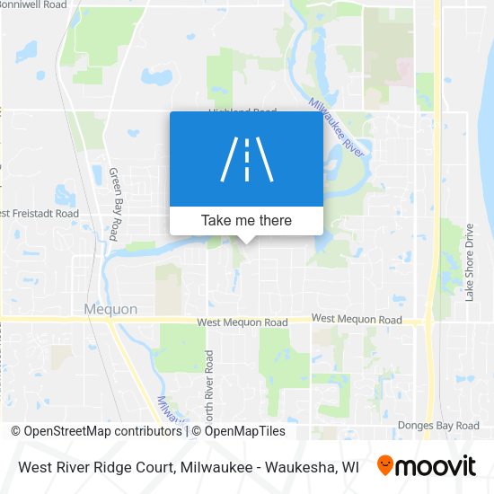 Mapa de West River Ridge Court