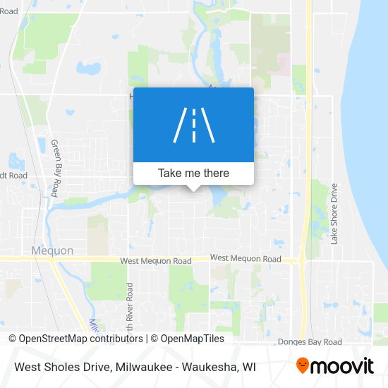 Mapa de West Sholes Drive