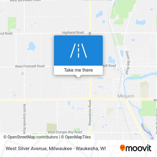 Mapa de West Silver Avenue