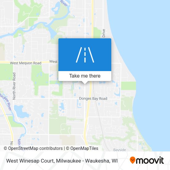 West Winesap Court map