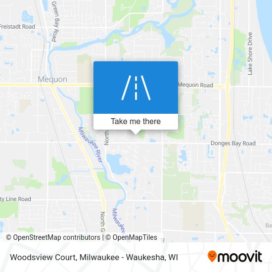 Woodsview Court map