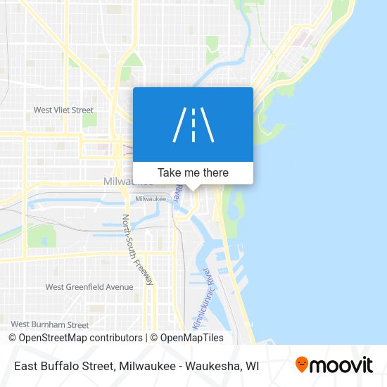Mapa de East Buffalo Street