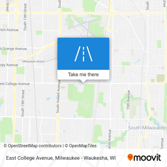 East College Avenue map