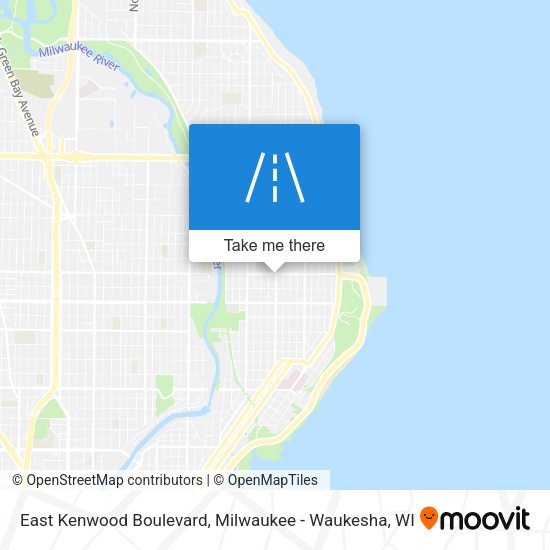 Mapa de East Kenwood Boulevard