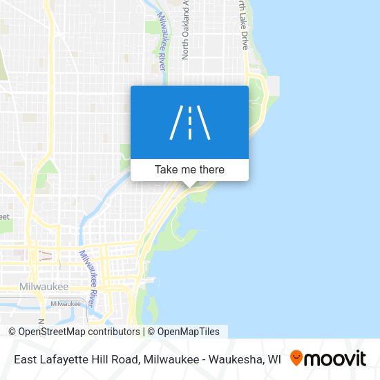 East Lafayette Hill Road map