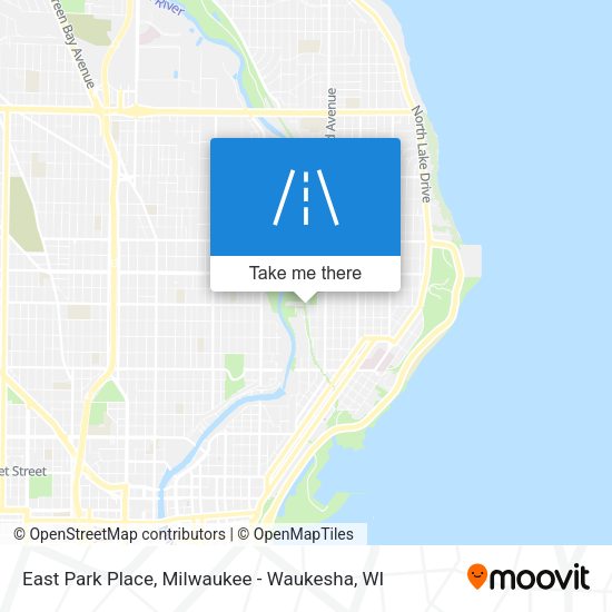 East Park Place map