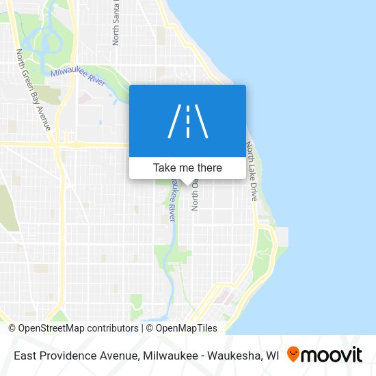 East Providence Avenue map