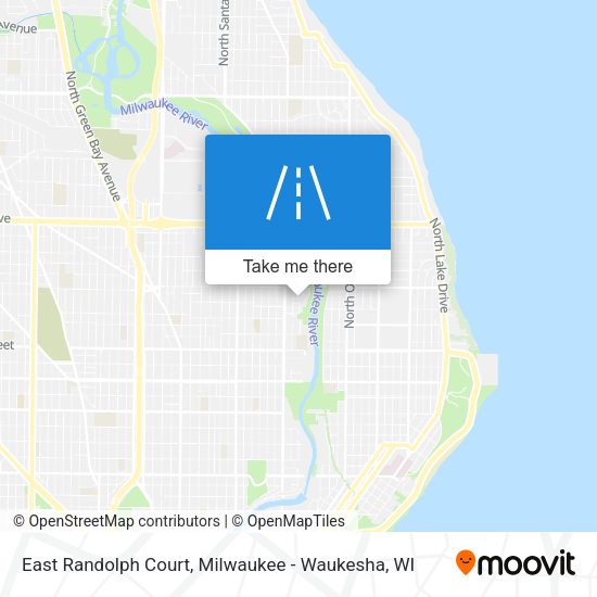 Mapa de East Randolph Court