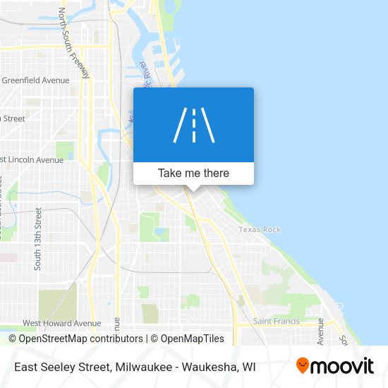 Mapa de East Seeley Street