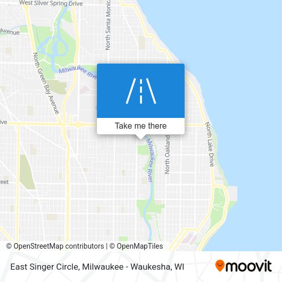 East Singer Circle map