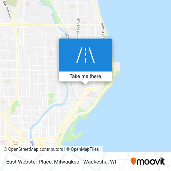 East Webster Place map
