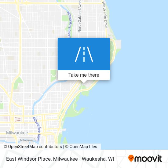East Windsor Place map