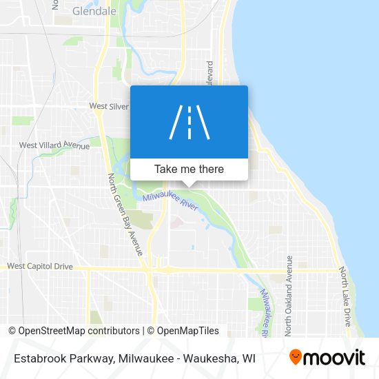 Estabrook Parkway map