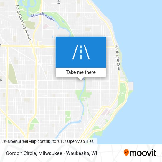 Mapa de Gordon Circle